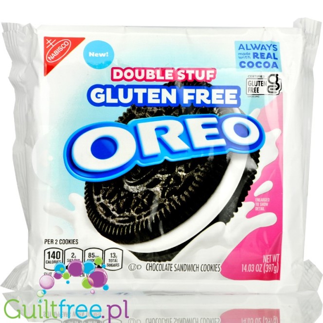 Oreo® Gluten Free Double Stuf Cookies (CHEAT MEAL) - gluten-free Oreo cookies with double filling