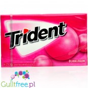 Trident Bubble Gum sugar free chewing gum
