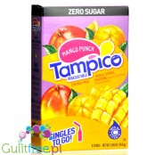 Tampico Singles To Go Mango Punch - saszetki smakowe do napoi bez cukru, opakowanie 6 sticks