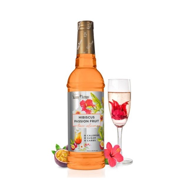Jordan's Skinny Syrups Flavor Infusion Hibiscus Passion Fruit syrop zero kalorii (Hibiskus & Marakuja)