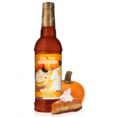 Jordan's Skinny Syrups Pumpkin Cheesecake sugar free & calorie free coffee syrup