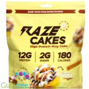 Raze Energy Raze Cakes Cinnamon Roll