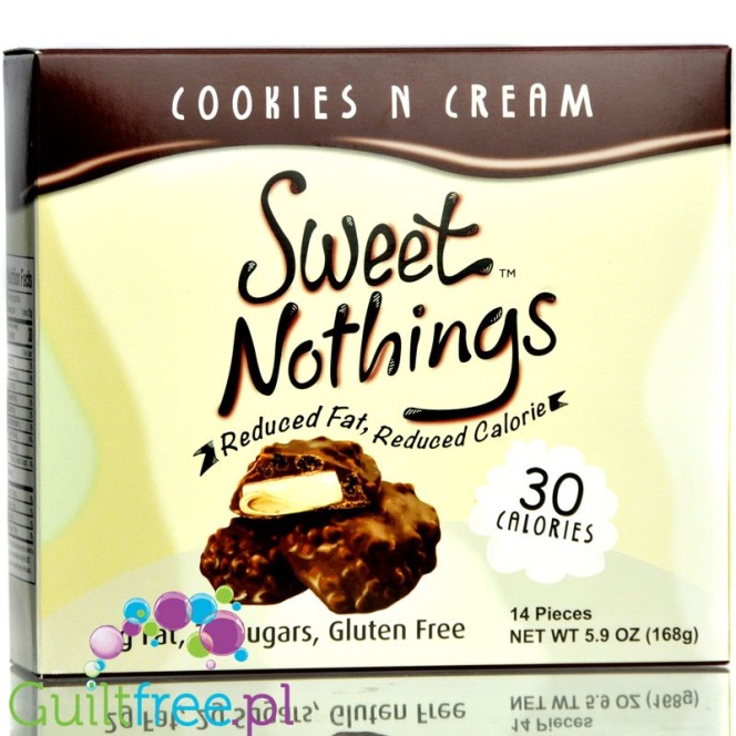 Healthsmart Sweet Nothings Cookies n Cream - czekoladki niskotłuszczowe