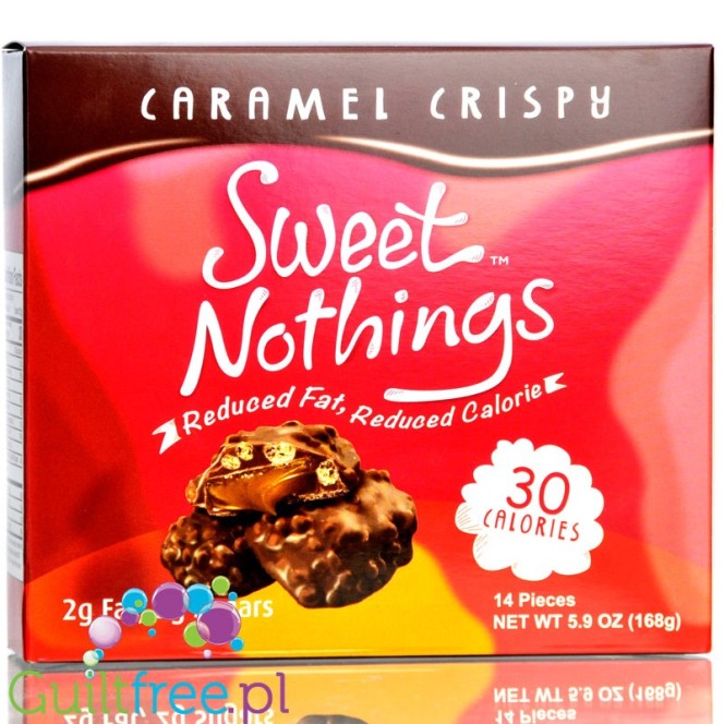 Healthsmart Sweet Nothings Caramel Crispy - czekoladki karmelowe o obniżonej zawartości tłuszczu
