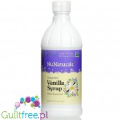 NuNaturals, NuStevia Vanilla Syrup - gęsty skoncentrowany syrop słodzący bez cukru