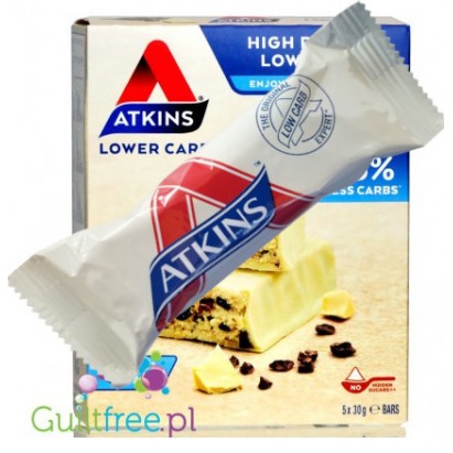 Atkins Advantage Cookies & Cream 45% Lower Carbs Bars