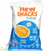 New Snacks Classic - niskotłuszczowe chrupki ziemniaczane light 5% tłuszczu