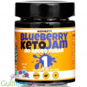 WeDoKeto Keto Jam, Blueberry - niskokaloryczny keto dżem jagodowy