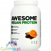 Awesome Vegan Protein Chocolate Orange 1,2KG - wegańska odżywka białkowa bez soi i glutenu