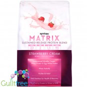Syntrax Matrix 5.0 Strawberry Cream 2,27kg - odżywka antykataboliczna 3 frakcje białek