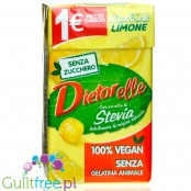 Dietorelle Stevia Limone BOX - cytrynowe żelki bez cukru, ze stewią