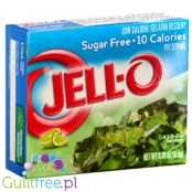 Jell-O Lime - galaretka 10kcal zero cukru, instant, smak limonkowy