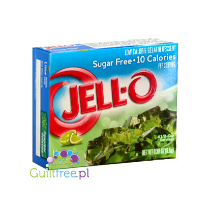 Jell-O Jelly Lime 10kcal zero sugar