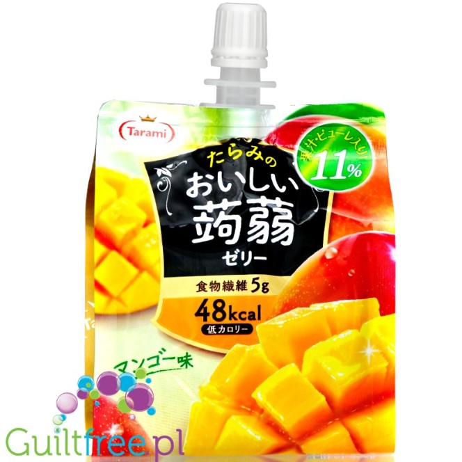 Tarami Oishii Konjac Jelly Mango 48kcal Drinkable Konjac Jelly 