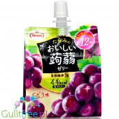 Tarami Oishii Konjac Jelly Grape 44kcal Drinkable Konjac Jelly 