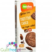 Balviten Digestive Choco - bezglutenowe herbatniki kakaowe bez dodatku cukru i bez soi