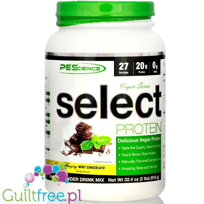 Select Protein Vegan Series, Mint Chocolate 27serv
