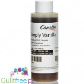 Capella Simply Vanilla 118ml - skoncentrowany aromat waniliowy bez cukru i bez tłuszczu