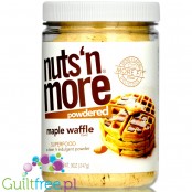Nuts 'N More Peanut Powder Maple Waffle - masło orzechowe w proszku, smak Gofry & Syrop Klonowy