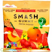 Smashmallow Low Sugar Smash Gummy, Fruity 2.1 oz