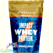 Myprotein Impact Whey Protein, Cinnamon Danish, zimowa edycja limitowana