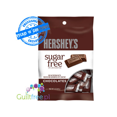 Hershey's czekoladki bez cukru