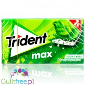 Trident Max Spearmint sugar free chewing gum