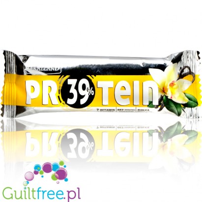 Bakalland Protein 39% Vanilla - no added sugar protein bar with vitamins