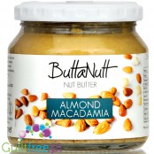 ButtaNutt Almond Macadamia 250g - masło makadamia & migdały z RPA