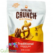 Catalina Crunch Keto Friendly Crunch Mix, Traditional - wegańskie keto snaki z precelkami low carb