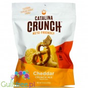 Catalina Crunch Keto Friendly Crunch Mix, Cheddar - wegańskie keto snaki, serowe