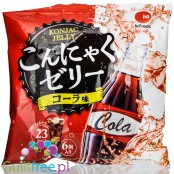 iaFoods Cola Konjac Jelly - Japanese low calorie squeeze-it jelly candy
