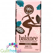 Balance Dark 72% - Belgian dark chocolate with 99% less sugar