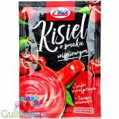 Emix Black Cherry, sugar free jelly dessert (kisel) without sweeteners