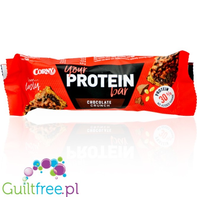 Corny Protein Chocolate Crunch - baton białkowy bez dodatku cukru 165kcal