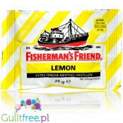 Fisherman's Friends Lemon - cytrynowo-mentolowe pastylki bez cukru