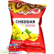 Crispy Natural Cheddar - 100% Cheddar High Protein Chips and nothing else!
