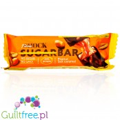 FitnesShock Protein Bar Peanut Salt Caramel - protein bar without sugar with stevia, 30% fiber