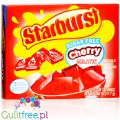 Starburst Sugar Free All Pink Cherry Gelatin - galaretka bez cukru Wiśnia