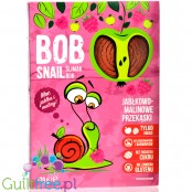 Bob Snail Przekąska jabłkowo-malinowa z owoców bez dodatku cukru Bob Snail, 120g