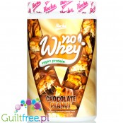 Rocka Nutrition NO WHEY Chocolate Peanut 1kg - wegańska odżywka białkowa 5 źródeł białka, bez soi i glutenu