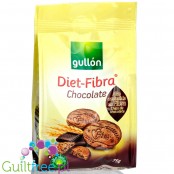 Gullón Diet-Fibra Chocolate - wegańskie herbatniki błonnikowe z kawałkami czekolady