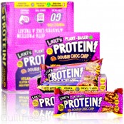 Lexi's Crispy Double Choc Chip - vegan, gluten-free protein bar without sweeteners with reduced sugar