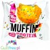 Bake City Protein Muffin Birthday Cake - wielki muffin proteinowy 16g białka, z posypką tortową