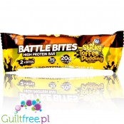 Battle Bites Sticky Toffee Pudding - podwójny baton białkowy z toffee, karmelem i czekoladą