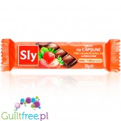 Sly Nutritia Milk Chocolate Strawberry 120kcal sugar free chocolate bar