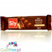 Sly Nutritia Dark Chocolate 116kcal - plain chocolate bar with no added sugar