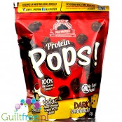 MAX Protein Pops Dark Chocolate 0,5kg - kulki proteinowe 50% białka w polewie z ciemnej czekolady