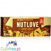 Allnutrition NutLove Crispy Rolls Hazelnut Cocoa with no added sugar
