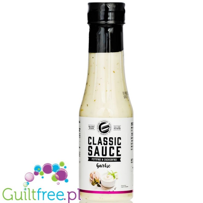 Got7 Classic Sauce Vegan Garlic - fat & sugar free, low calorie, 350ml